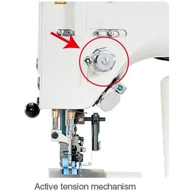 Juki DP-2100 – Computer-Controlled Dry-Head Lockstitch Sleeve Setting Machine - Image 4