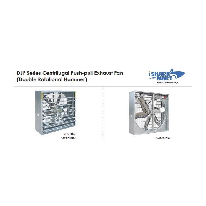 DJF-1100 PUSH-PULL CENTRIFUGAL EXHAUST FAN