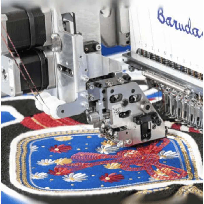 SH Head with Sequin Device – High-Precision Sequin Embroidery System